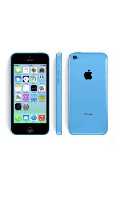 Apple Iphone 5c 8gb Blue Unlocked A1507 Gsm For Sale Online Ebay