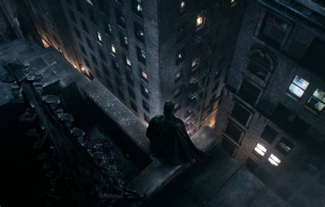Wallpaper Roof The Dark Knight Batman Gotham Gotham Images For