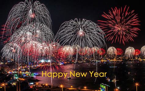 New Year Fireworks Wallpapers Wallpaper Cave