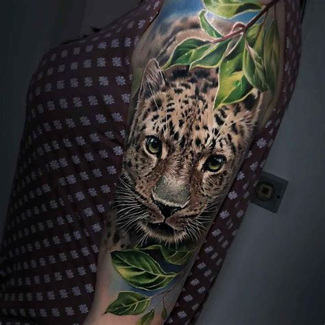 Leopard Tattoo on Shoulder | Best Tattoo Ideas Gallery