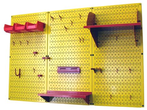 4ft Metal Pegboard Standard Workbench Tool Organizer Garage Pegboard