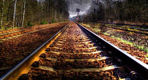 Hd Train Tracks Wallpaper Wallpapersafari