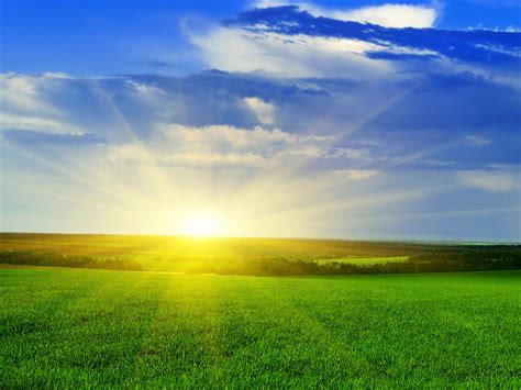 Wallpaper 2400x1800 Px And Fields Light Nature Of Rays Scenery