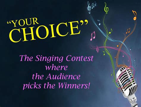 Your Choice Singing Contest Register Now Kids Out And About Rochester