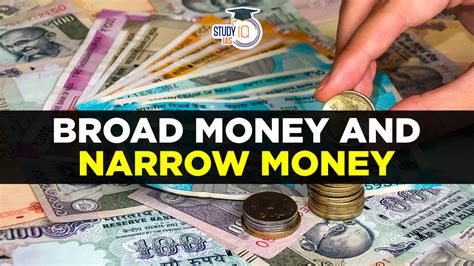 Broad Money And Narrow Money Definition Formula Difference