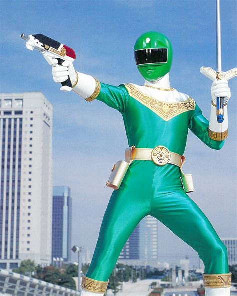 Super Sentai Scans On Instagram Ohgreen Zeo Ranger Iv Green