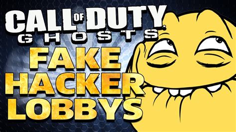 Fake Hacked Lobby Trolling Call Of Duty Ghosts Youtube