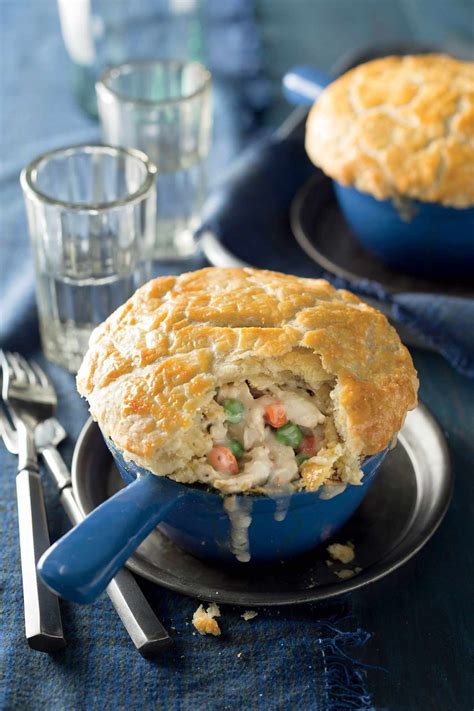 Double Crust Chicken Pot Pies Recipe Southern Living