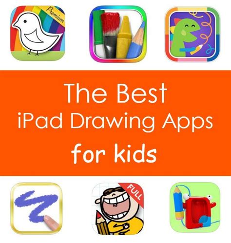 Five Best Ipad Drawing Apps For Kids Kids App Ipad Drawing App Ipad