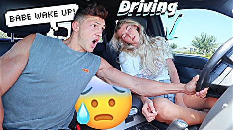 Passing Out While Driving Prank On Husband Youtube