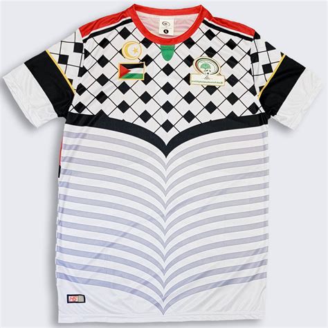 Palestine Soccer Jersey Shirt Keffiyeh Pattern Brand New Etsy Hong Kong