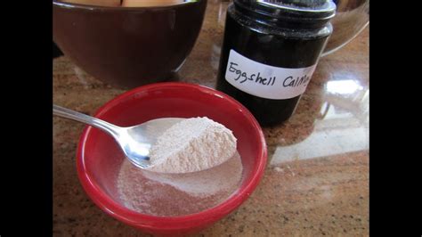 How to make eggshell powder? Make Your Own Eggshell Calcium/Magnesium Powder - YouTube