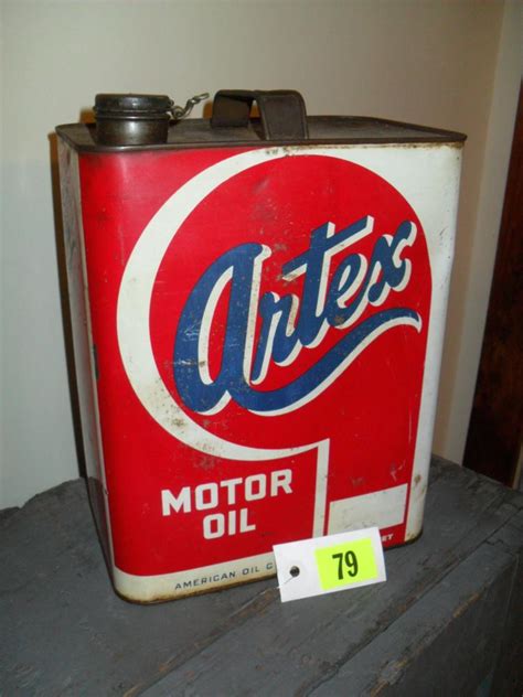 Artex 2 Gallon Motor Oil Can