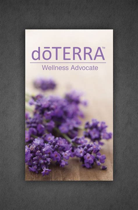 Doterra Business Card Design Full Color Professionally Printed Cards