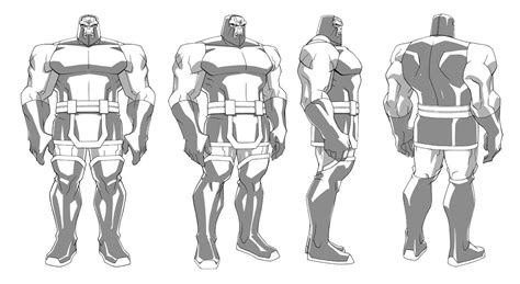 Design Work And Character Models Sheets For Supermanbatman Apocalypse