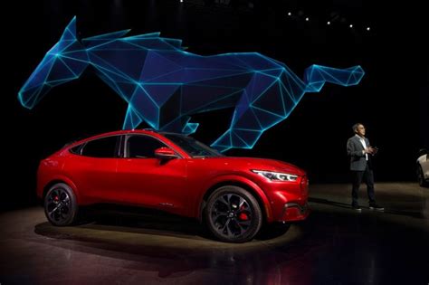 Ford Shows Off Mustang Inspired Electric Suv Tesla Motors Club