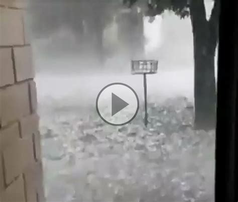 Meteo Cronaca Diretta Video Argentina Devastante Tempesta Di Grandine