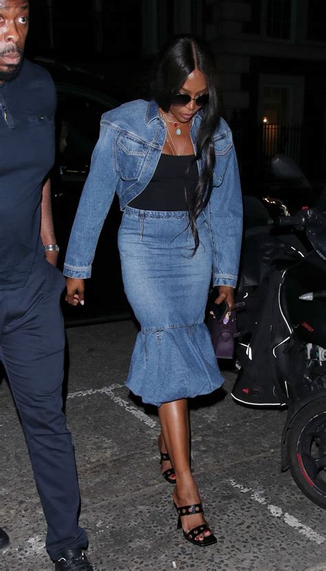naomi campbell dinner candids at twenty two in london gotceleb