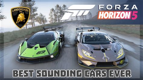 Best Sounding Cars Ever In Forza Horizon 5 YouTube