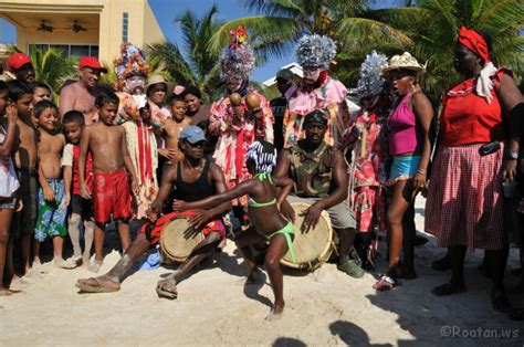 Bay Island Islas Bahiaroatan Garifuna Folklore Punta Dance