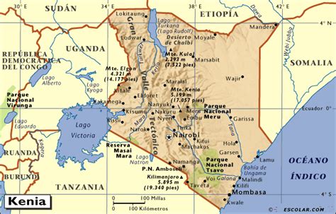Geografía De Kenia Generalidades La Guía De Geografía
