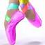 Rainbow Pointe Shoes  Cute Pinterest Dancing