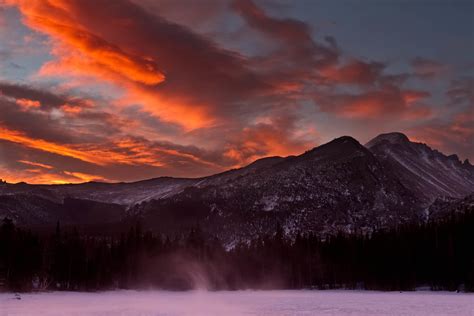 Rocky Mountain Sunrise Sunrise At Bear Lake Rocky Mountai Flickr