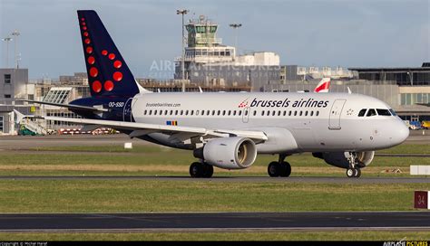 Oo Ssd Brussels Airlines Airbus A319 At Dublin Photo Id 652013
