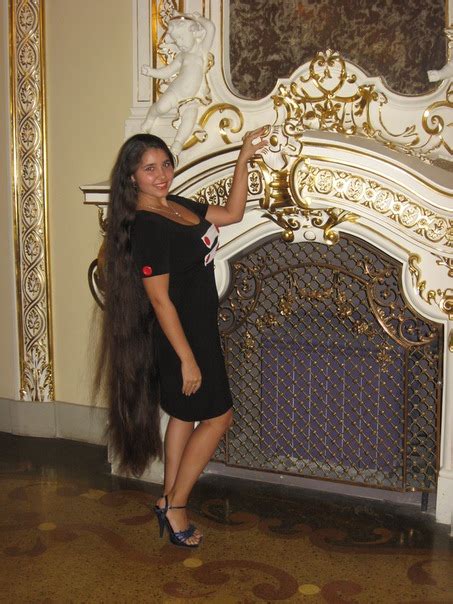 Long Haired Women Hall Of Fame Young Woman With Superb Long Hair