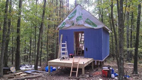 12x16 Cabin With Loft In West Virginia Cabin Loft Lofted Cabin Cabin