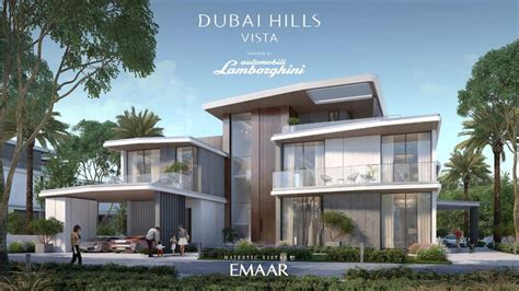 Lamborghini Villas At Dubai Hills New Project By Emaar