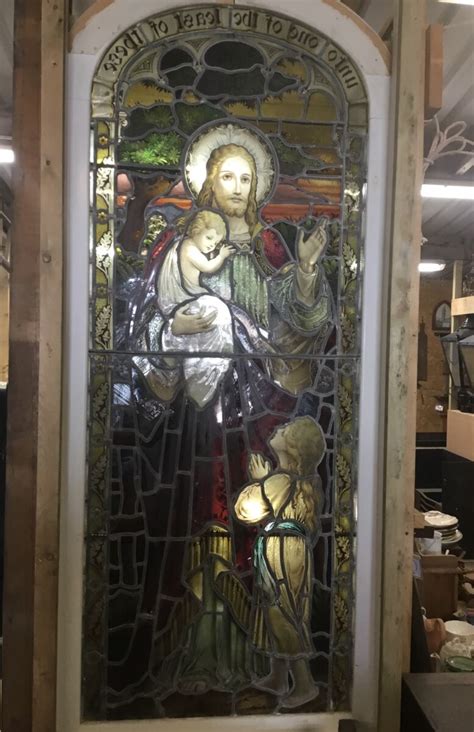 Beautiful Reclaimed Stained Glass Window Authentic Reclamation