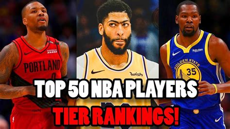 Want to create your own ratings and rankings? TOP 50 NBA PLAYERS TIER RANKINGS! *VERY DIFFICULT* - YouTube