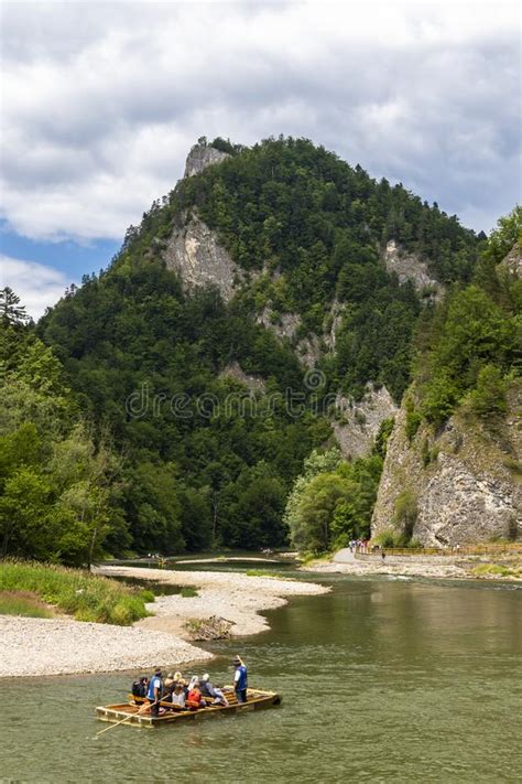 River Dunajec In The Pieniny Mountains On The Border Of Slovakia And