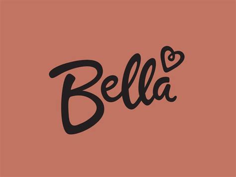 Bella Logo Logo Logo Design Inspiration Branding Photography Branding