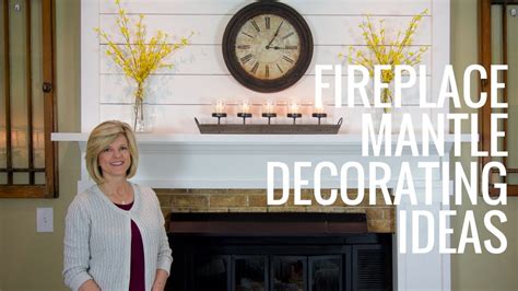 Fireplace Mantle Decorating Ideas Jennifer Decorates Youtube