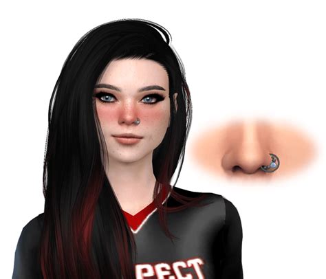 Stunning Collection Of Nose Piercing Mods For The Sims — Snootysims