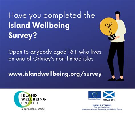 Island Wellbeing Survey Launched Vao Orkney
