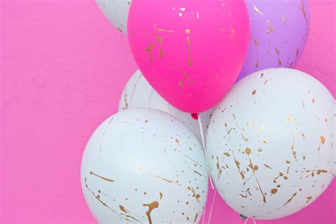 Diy Splatter Paint Balloons
