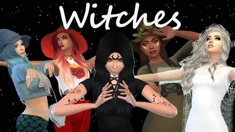Witches 🔮 The Sims 4 Create A Sim Youtube