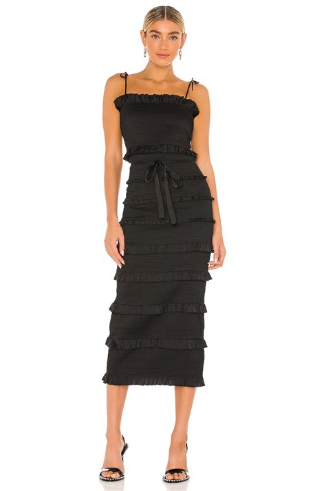 V Chapman Lily Dress In Black From In 2022 Dresses