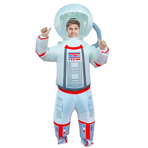 Buy Mxosuminflatable Astronaut Costume For Adults Funny Halloween Costume Space Blow Up Costume
