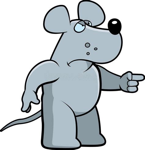 Angry Rat Stock Vector Illustration Of Cartoon Animal 7494588