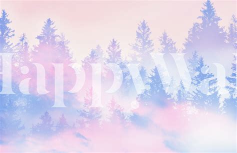 Pastel Forest Dream 3 Wallpaper Happywall