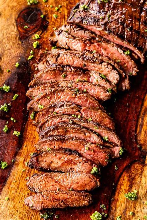 Take flank steak out night before. Instant Pot Barbeque Flank Steak - Marinated Grilled Flank ...