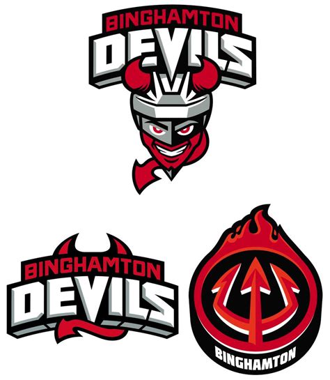 Binghamton Devils New Alternate Logos Sportslogosnet News