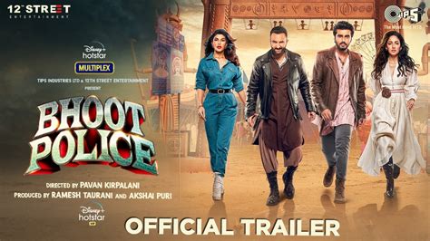 Bhoot Police Official Trailer Saif Ali Khan Arjun Kapoor