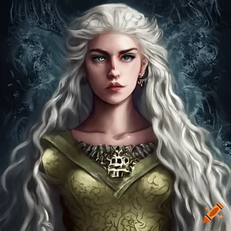 Portrait Of A Beautiful Targaryen Princess