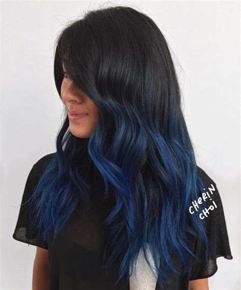 69 Stunning Blue Black Hair Color Ideas