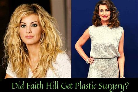 Faith Hill Plastic Surgery What Happened To Her Face